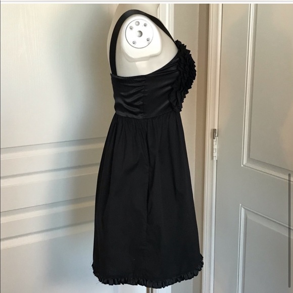 Anthropologie black flower dress - Picture 3 of 11